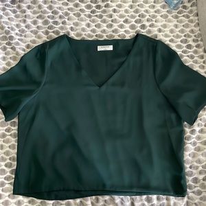 Babaton green Blouse